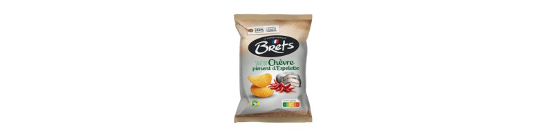 Chips Bret's Chèvre Piment d'Espelette