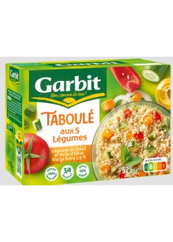 Taboulé aux 5 légumes Garbit