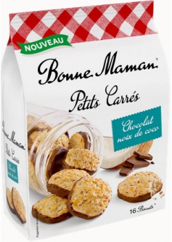 Petits carrés choco noix de...