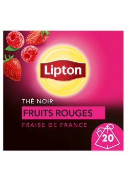 Thé  fruits Rouges Lipton