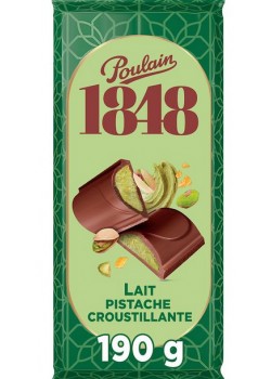 Chocolat Poulain Pistache