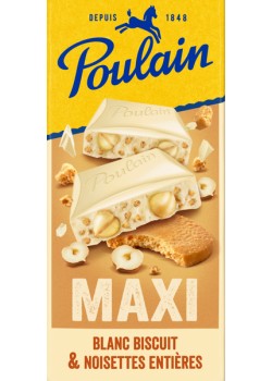 Chocolat Poulain Blanc Maxi