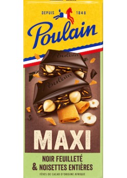 Chocolat poulain maxi Noir...