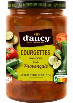 Courgettes cuisinées à la...